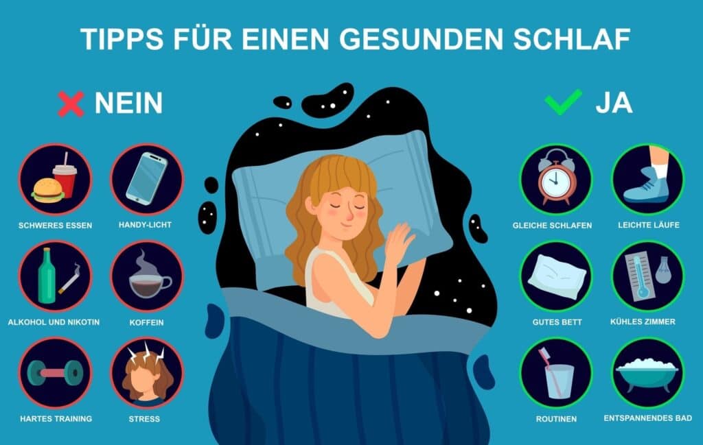 Tipps für einen gesunden Schlaf