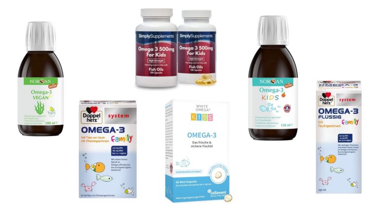Omega-3-Produkte für Kinder