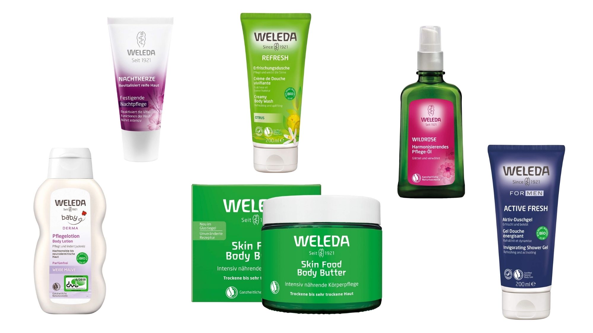 Weleda-Produkte