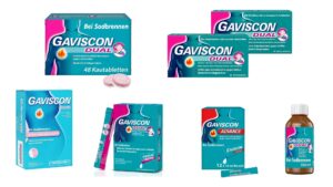 Gaviscon-Produkte