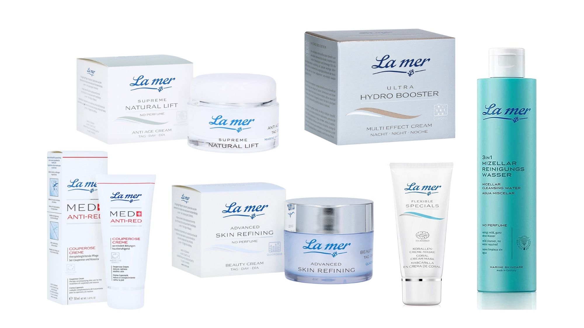 La mer-Produkte - Gesundheitszentrale