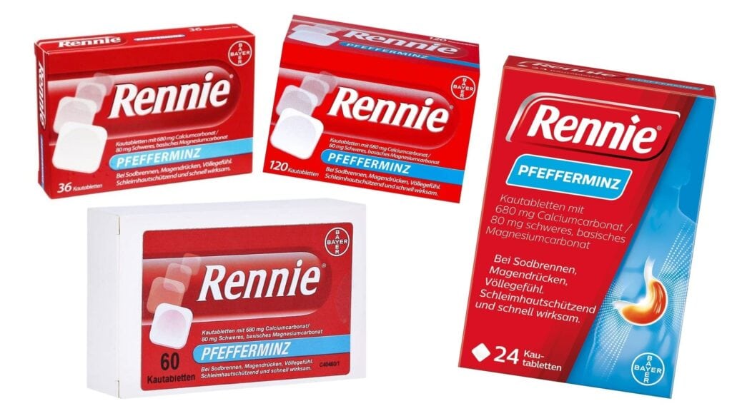 Rennie-Produkte